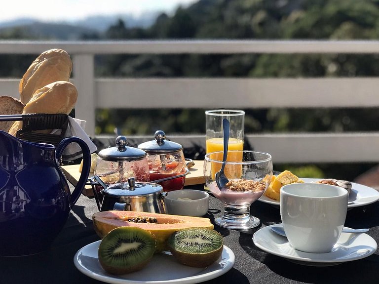 Loft com café da manhã incluso