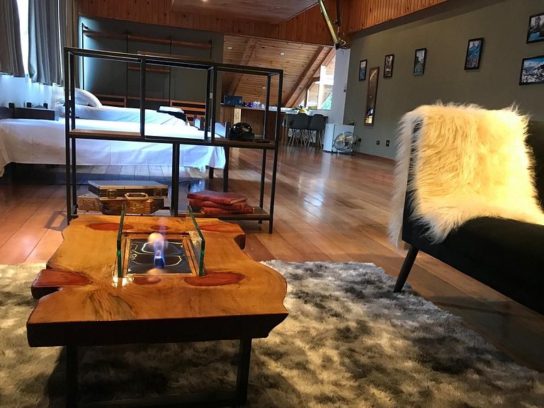 Loft com café da manhã incluso