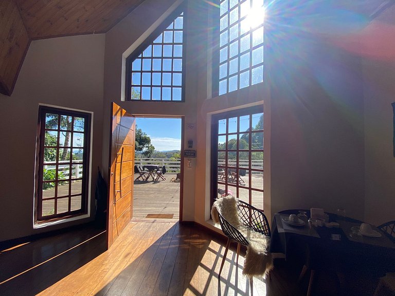 Loft com café da manhã incluso
