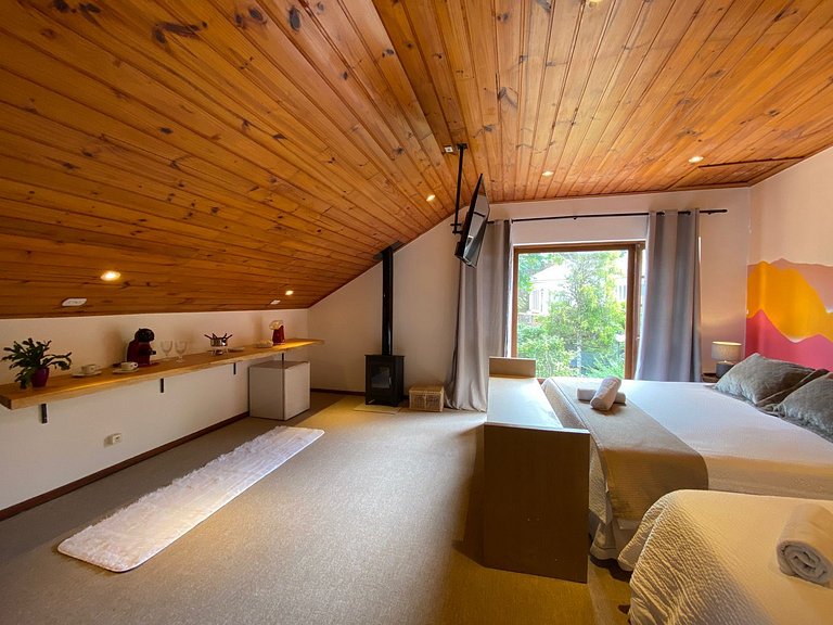 Loft Machado com café da manhã incluso