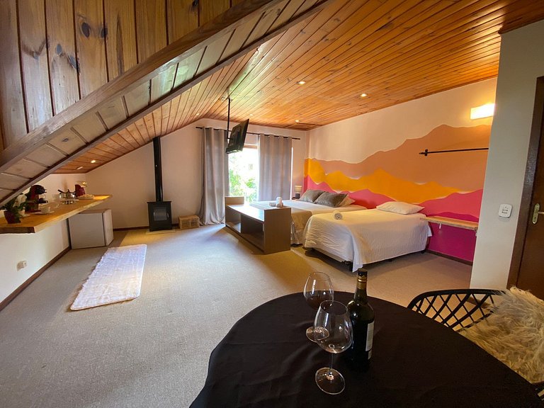 Loft Machado com café da manhã incluso