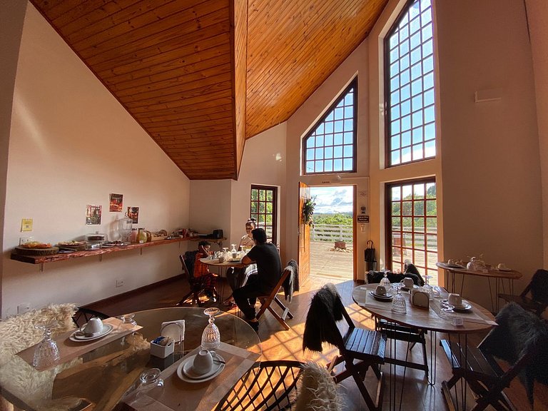 Loft Machado com café da manhã incluso