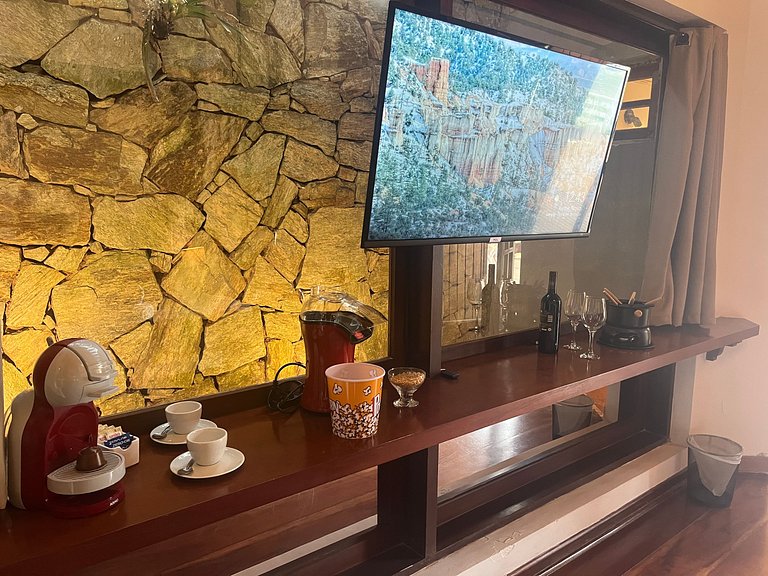 Suíte Inverness com café e arrumação diária