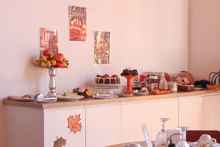 Loft com café da manhã incluso