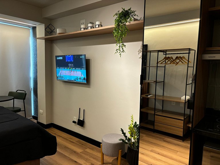 Studio na avenida 9 de julho