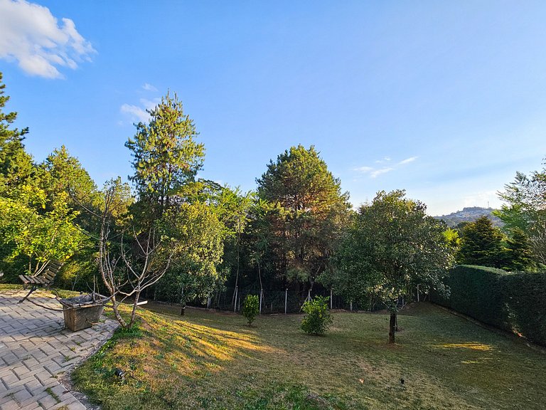 Casa Castelo Alpino com piscina e Sauna