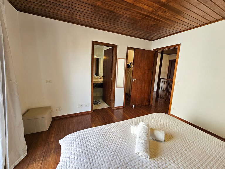 Casa Castelo Alpino com piscina e Sauna