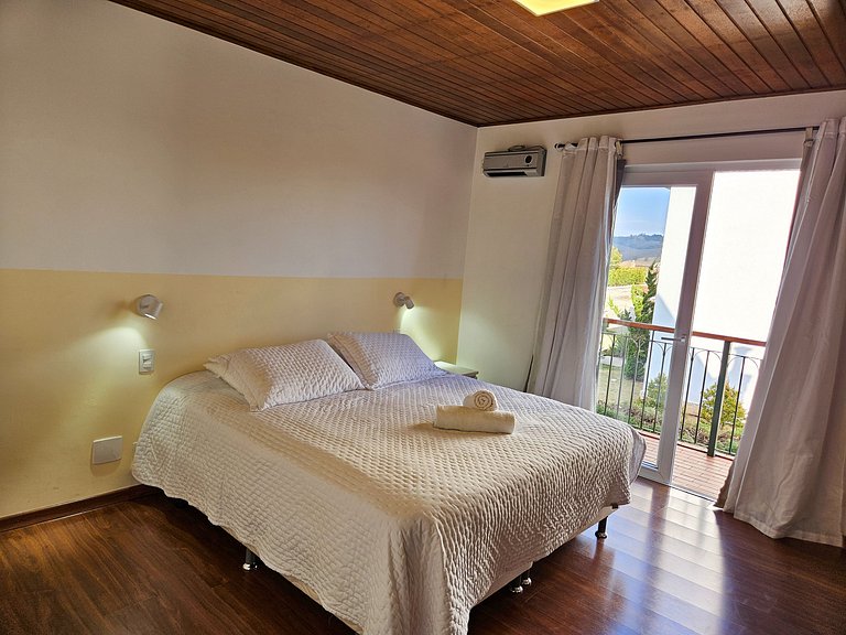 Casa Castelo Alpino com piscina e Sauna