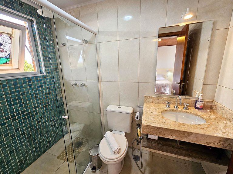 Casa Castelo Alpino com piscina e Sauna