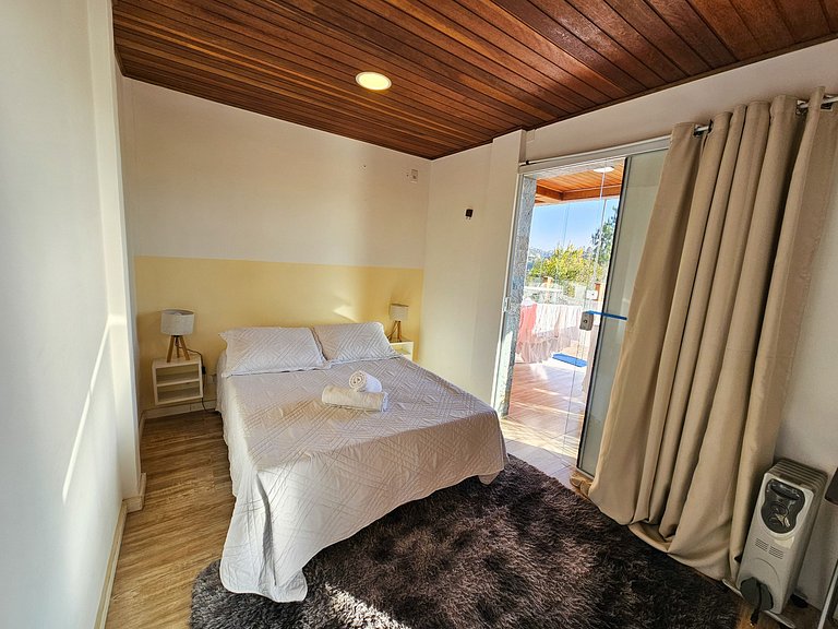 Casa Castelo Alpino com piscina e Sauna