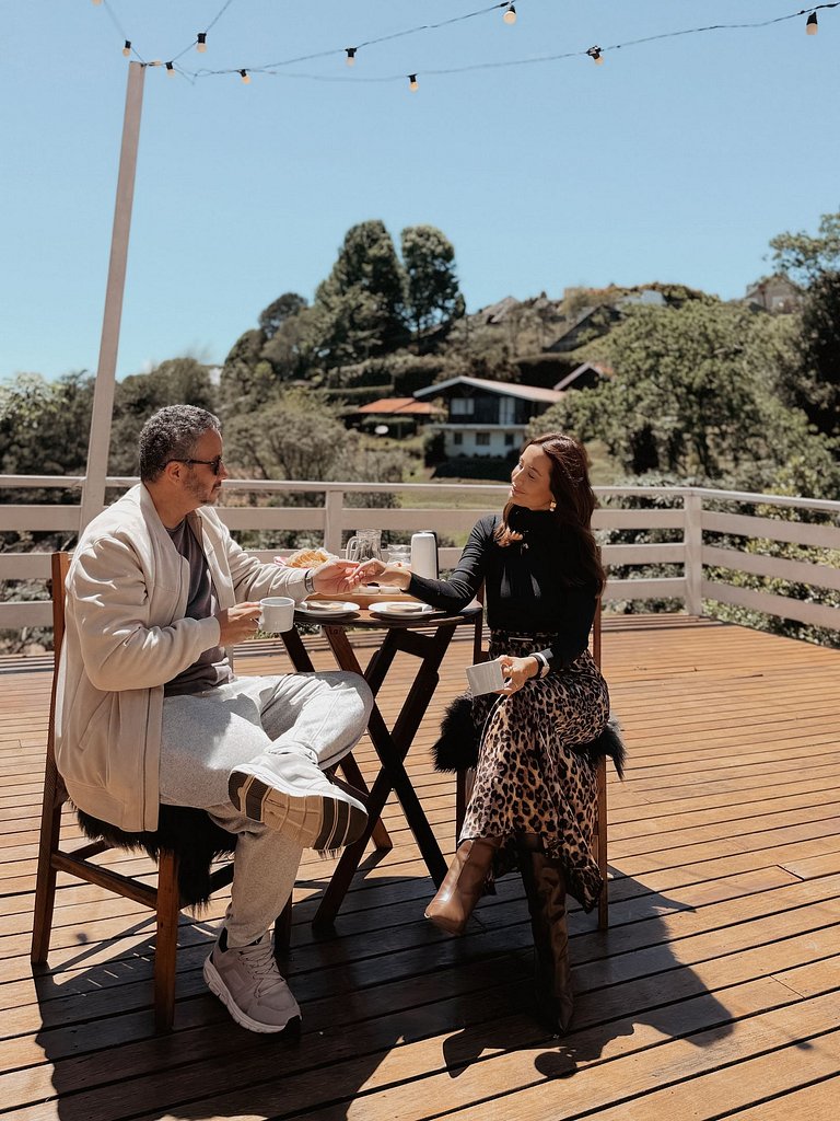 Suíte Inverness com café e arrumação diária